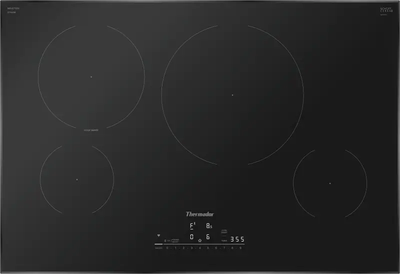 30" Heritage Induction Cooktop, Black, Frameless, HC CIT304BB