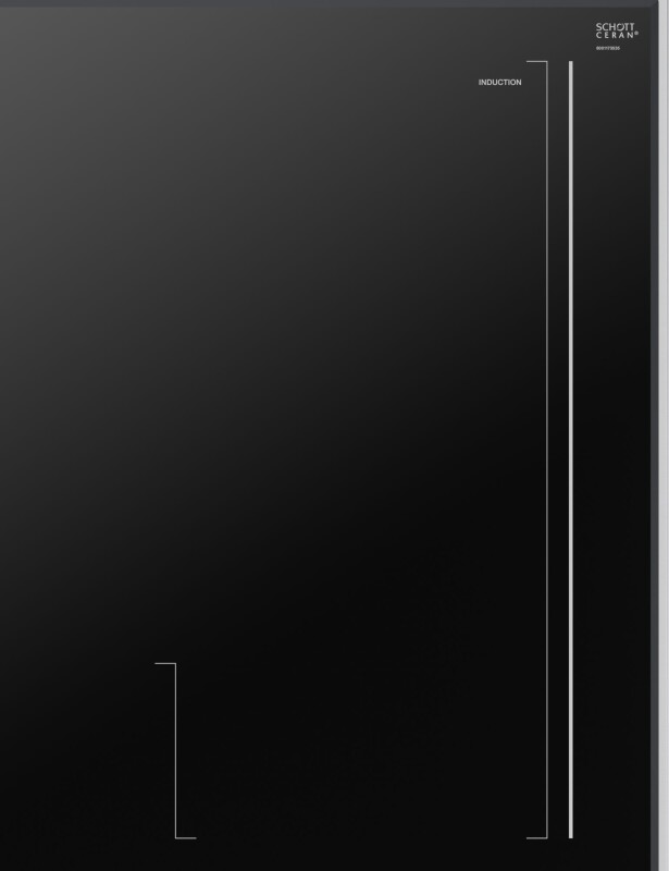 Freedom Induction Cooktop Dark Gray surface mount with frame CIT36YWB