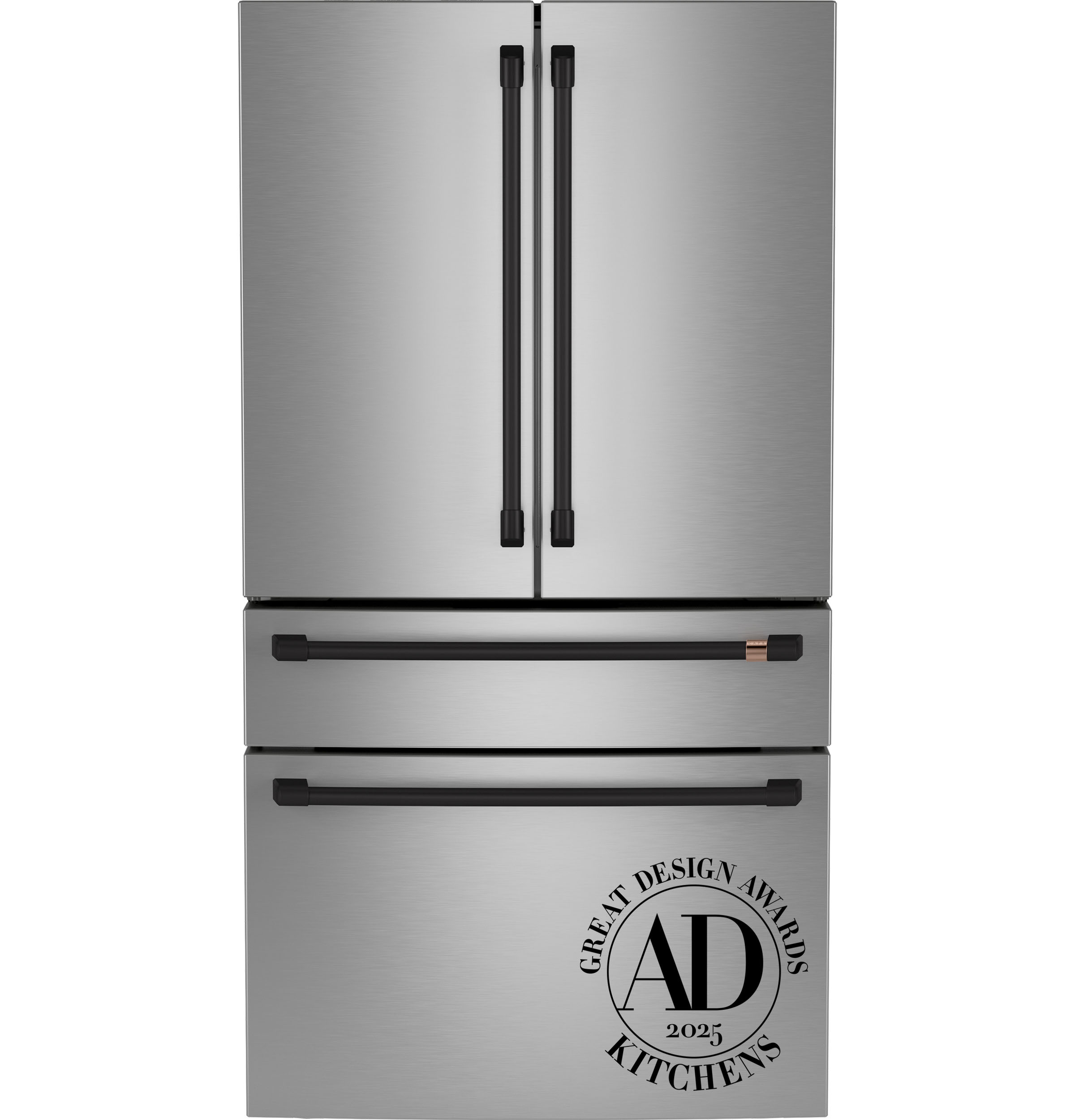 CAFÉ™ ENERGY STAR® 23.2 Cu. Ft. Smart Counter-Depth 4-Door French-Door Refrigerator With Dual-Dispense AutoFill Pitcher CJE23DP2WS1