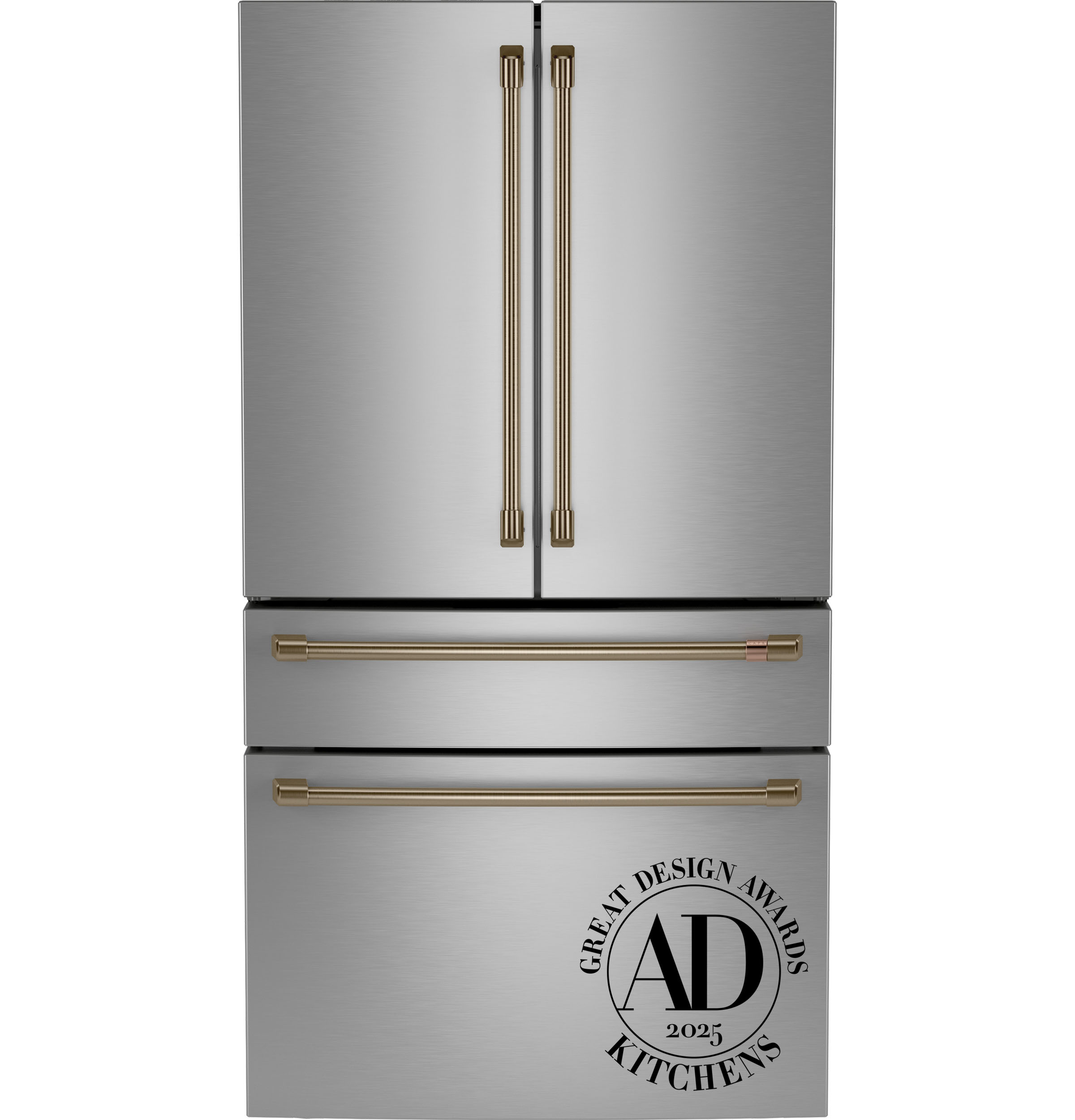 CAFÉ™ ENERGY STAR® 23.2 Cu. Ft. Smart Counter-Depth 4-Door French-Door Refrigerator With Dual-Dispense AutoFill Pitcher CJE23DP2WS1