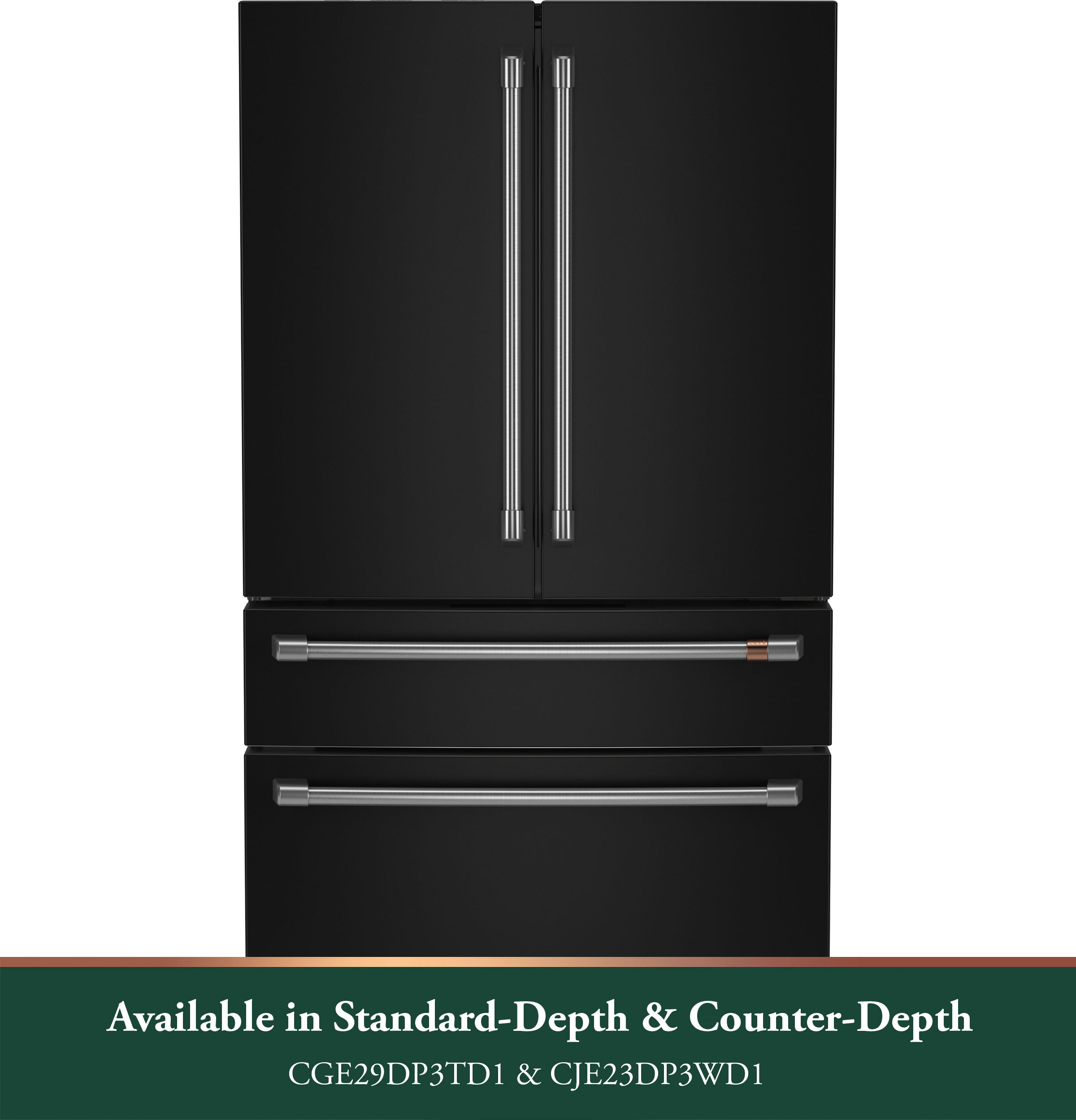 CAFÉ™ ENERGY STAR® 23.2 Cu. Ft. Smart Counter-Depth 4-Door French-Door Refrigerator With Dual-Dispense AutoFill Pitcher CJE23DP3WD1