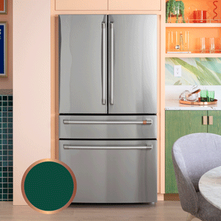 CAFÉ™ ENERGY STAR® 23.2 Cu. Ft. Smart Counter-Depth 4-Door French-Door Refrigerator With Dual-Dispense AutoFill Pitcher CJE23DP3WD1
