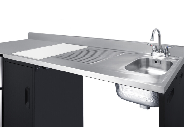 72" Wide Barrier-Free All-In-One Kitchenette, ADA-Compliant CK72ADARBFNCK
