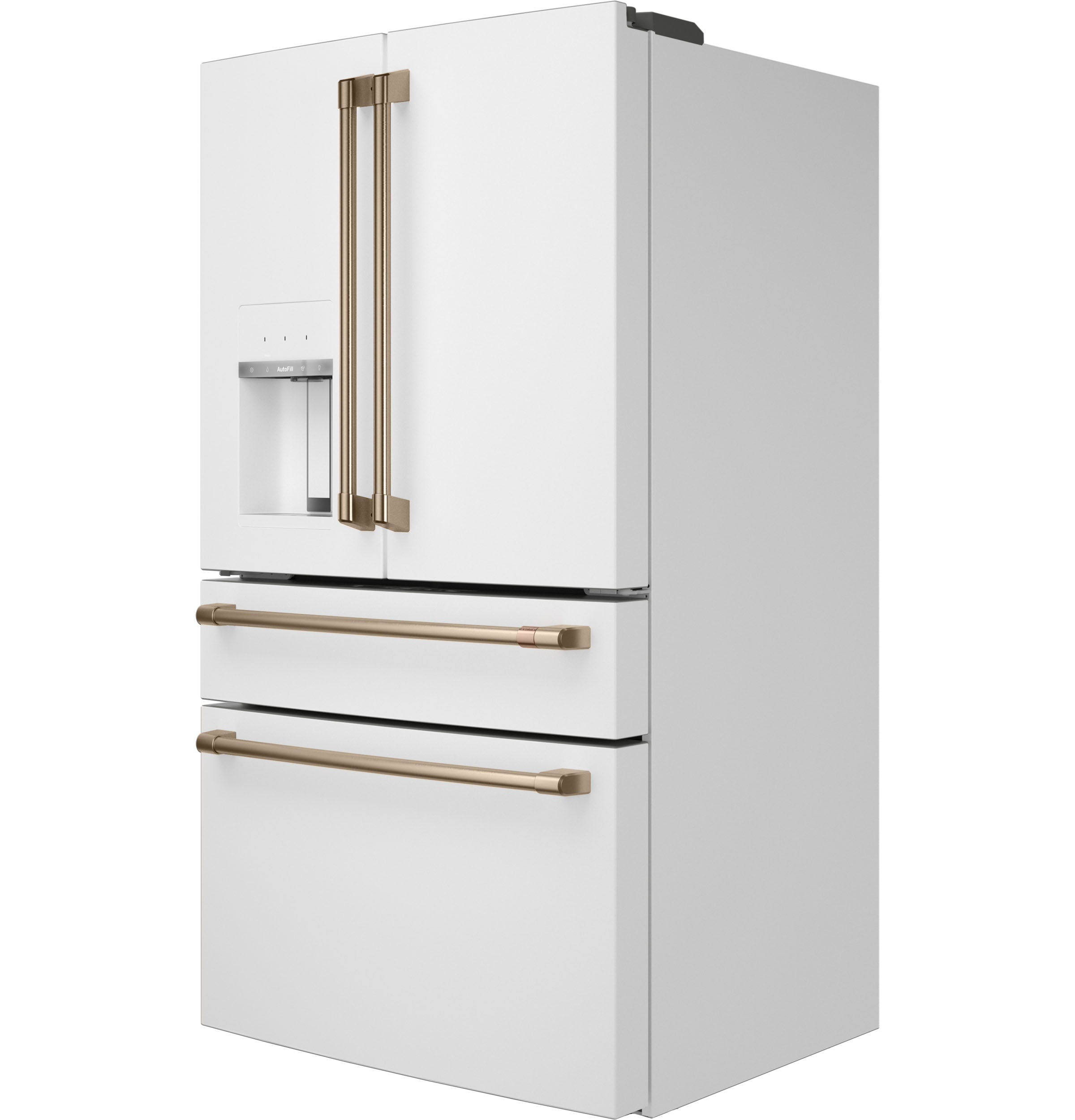 CAFÉ™ Refrigeration Matte White Side Panel, Full-Depth, 4-Door, Right CKQBRSFNW2