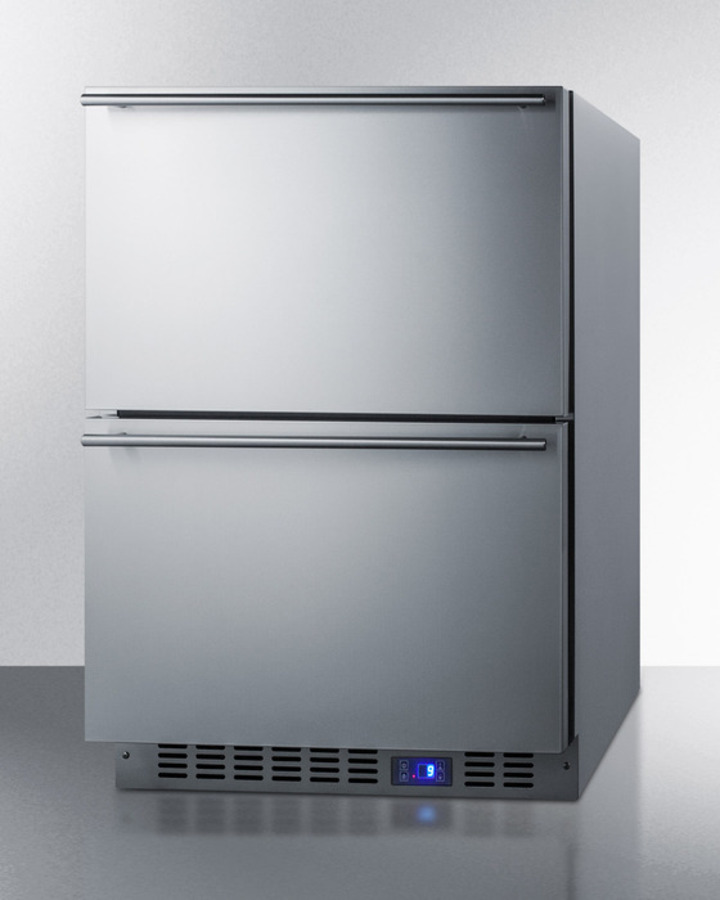 24" Wide Built-In 2-Drawer All-Freezer CL2F249