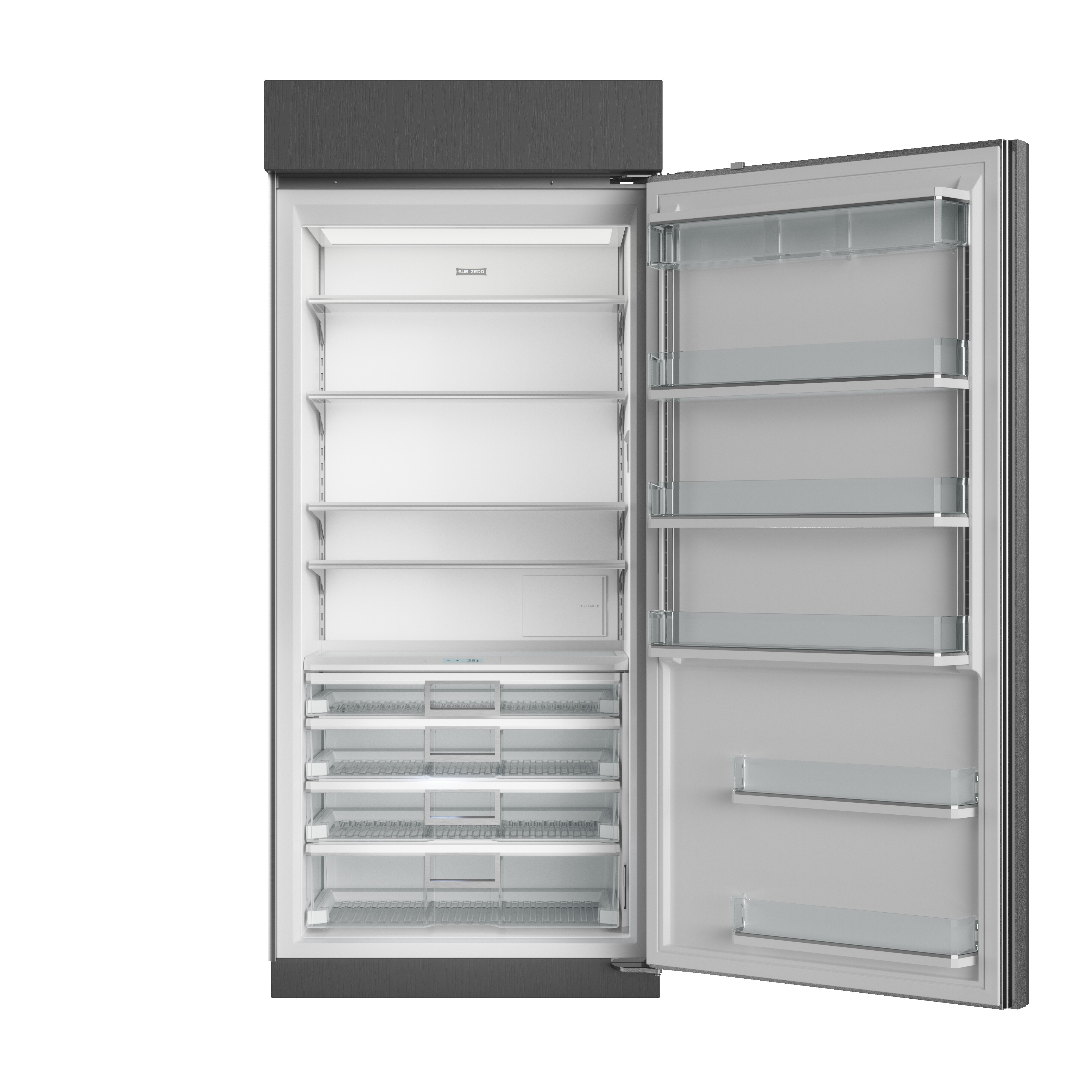 36" Classic Refrigerator with Internal Dispenser - Tubular Handle CL3650RIDSTL
