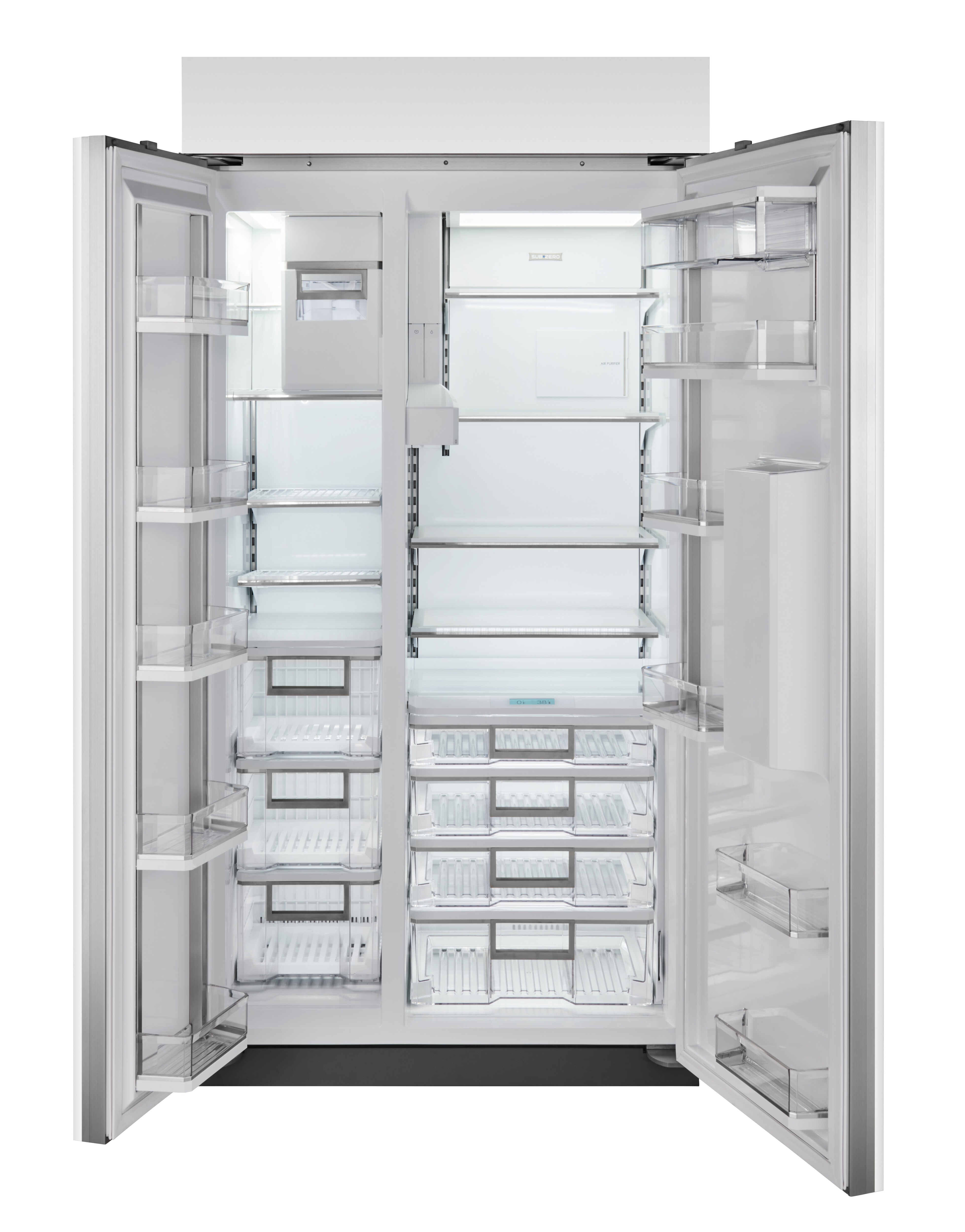 42" Classic Side-by-Side Refrigerator/Freezer with Dispenser - Pro Handle CL4250SDSP