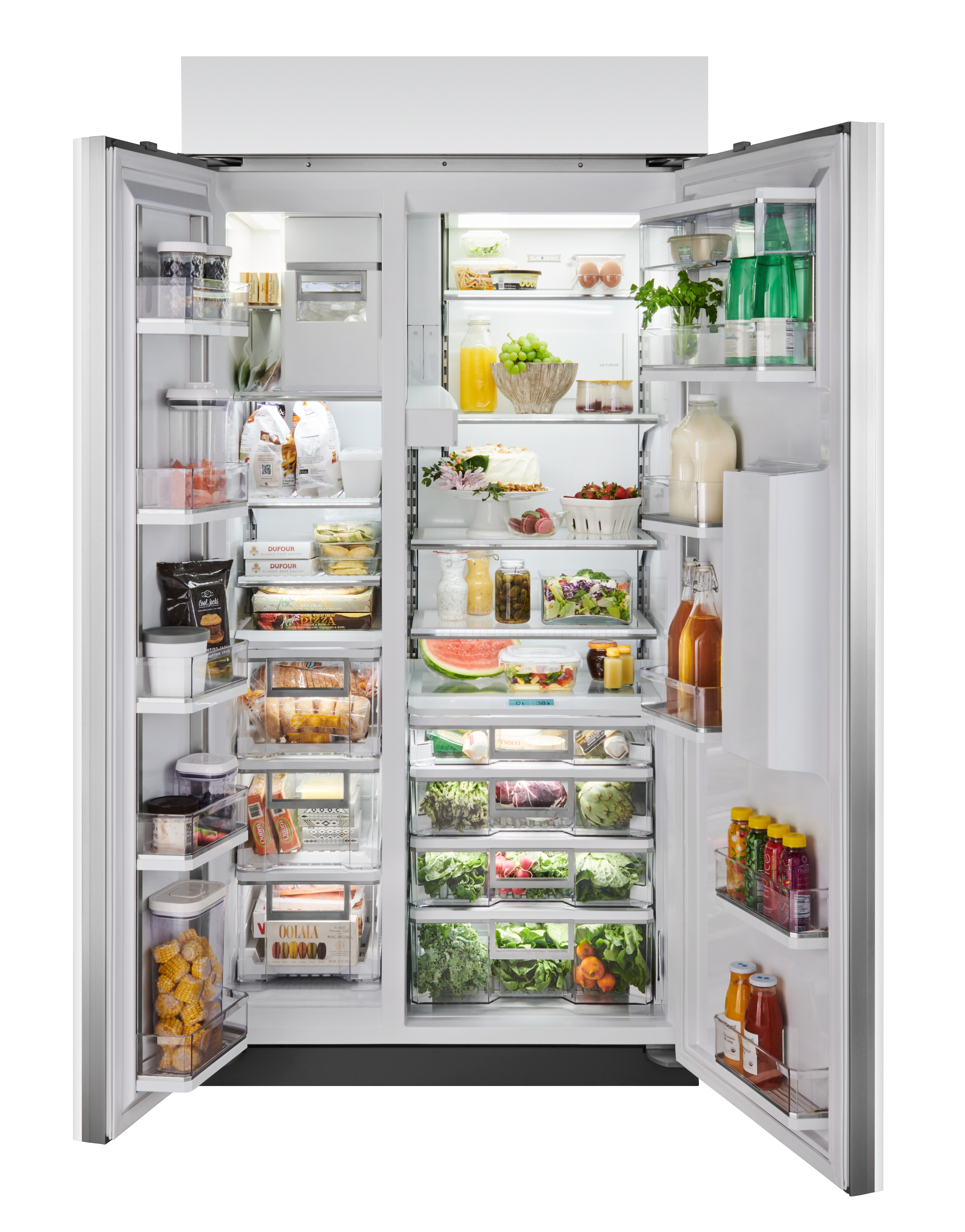 42" Classic Side-by-Side Refrigerator/Freezer with Dispenser - Pro Handle CL4250SDSP
