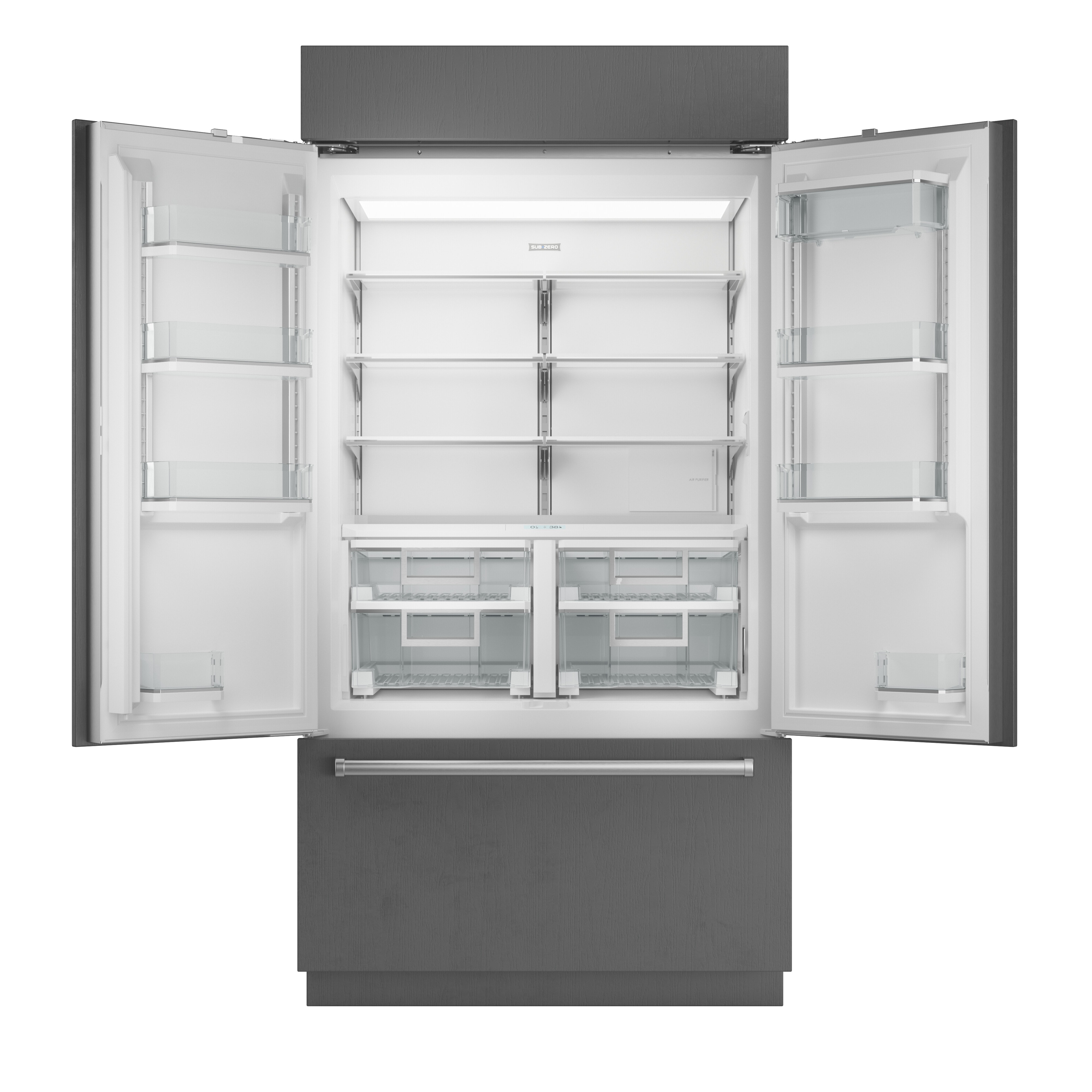 42" Classic French Door Refrigerator/Freezer with Internal Dispenser - Panel Ready CL4250UFDIDO