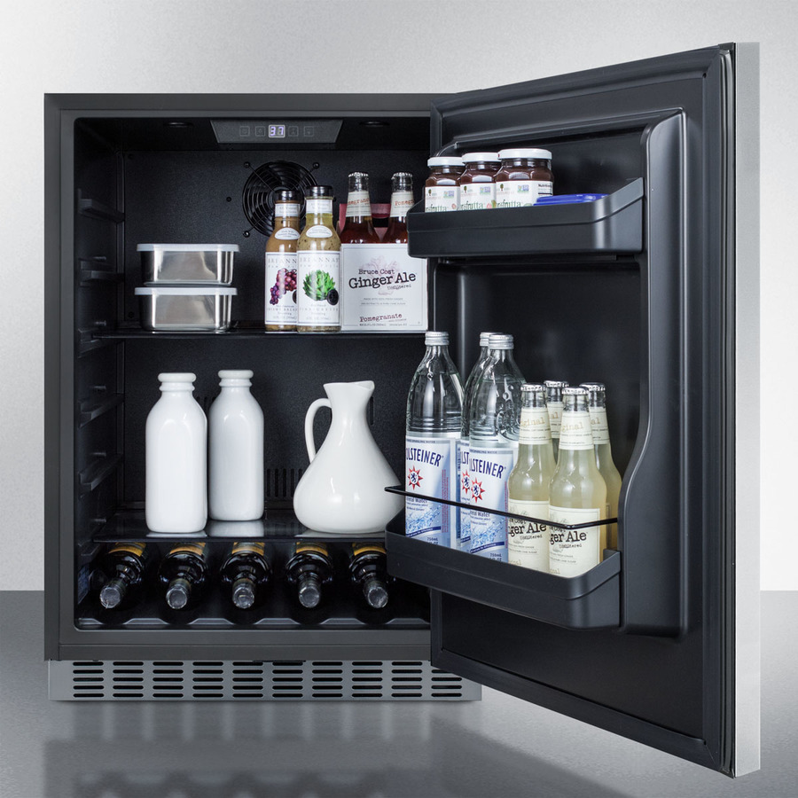 24" Wide Built-In Outdoor All-Refrigerator CL67ROSB