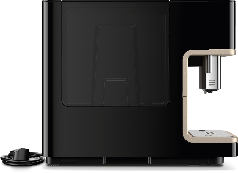 CM6 MilkPerfection Countertop Coffee Machine (Obsidian Black CleanSteel Metallic) CM6360OBCM