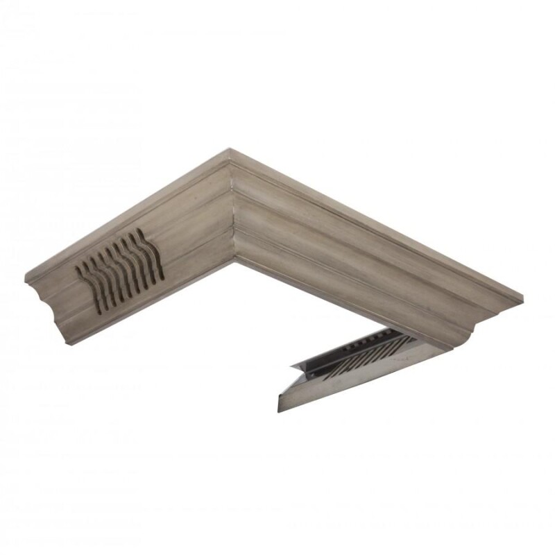Vented Crown Molding Profile 6 For Wall Mount Range Hood CM6V300G