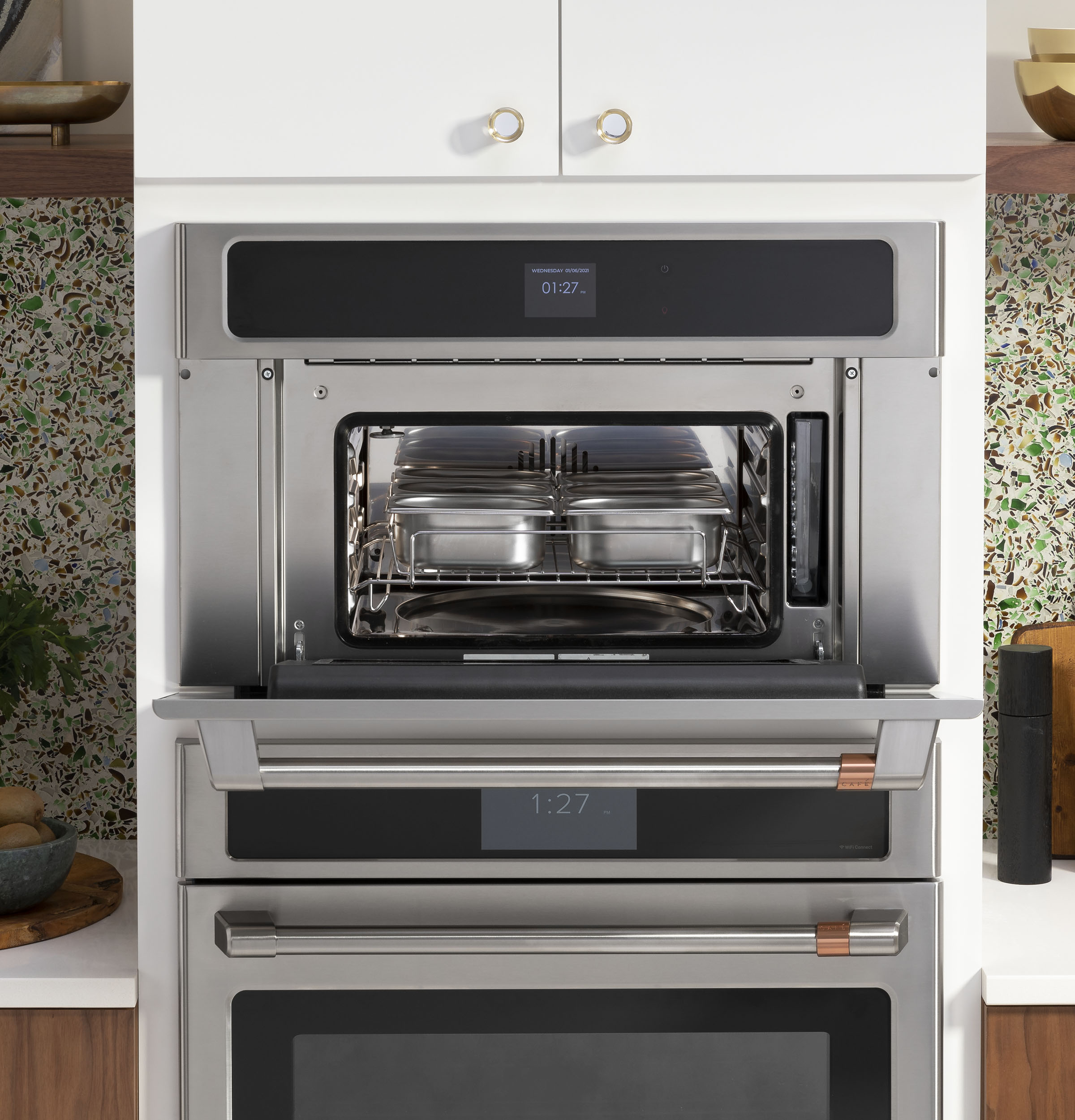 CAFÉ™ 30" Pro Convection Steam Oven CMB903P2NS1