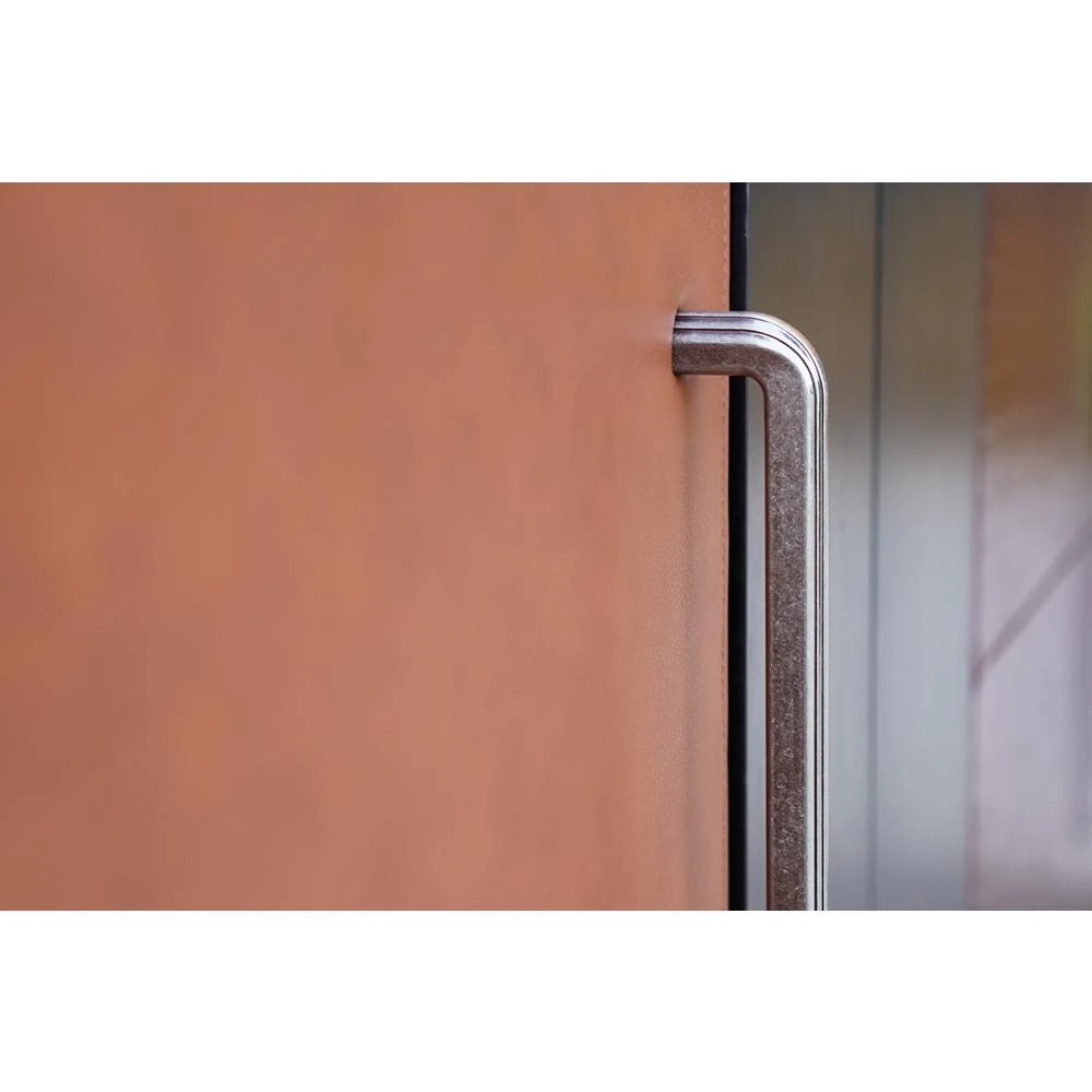 Cognac 18" Cuts By Leather Panel COGNAC18L