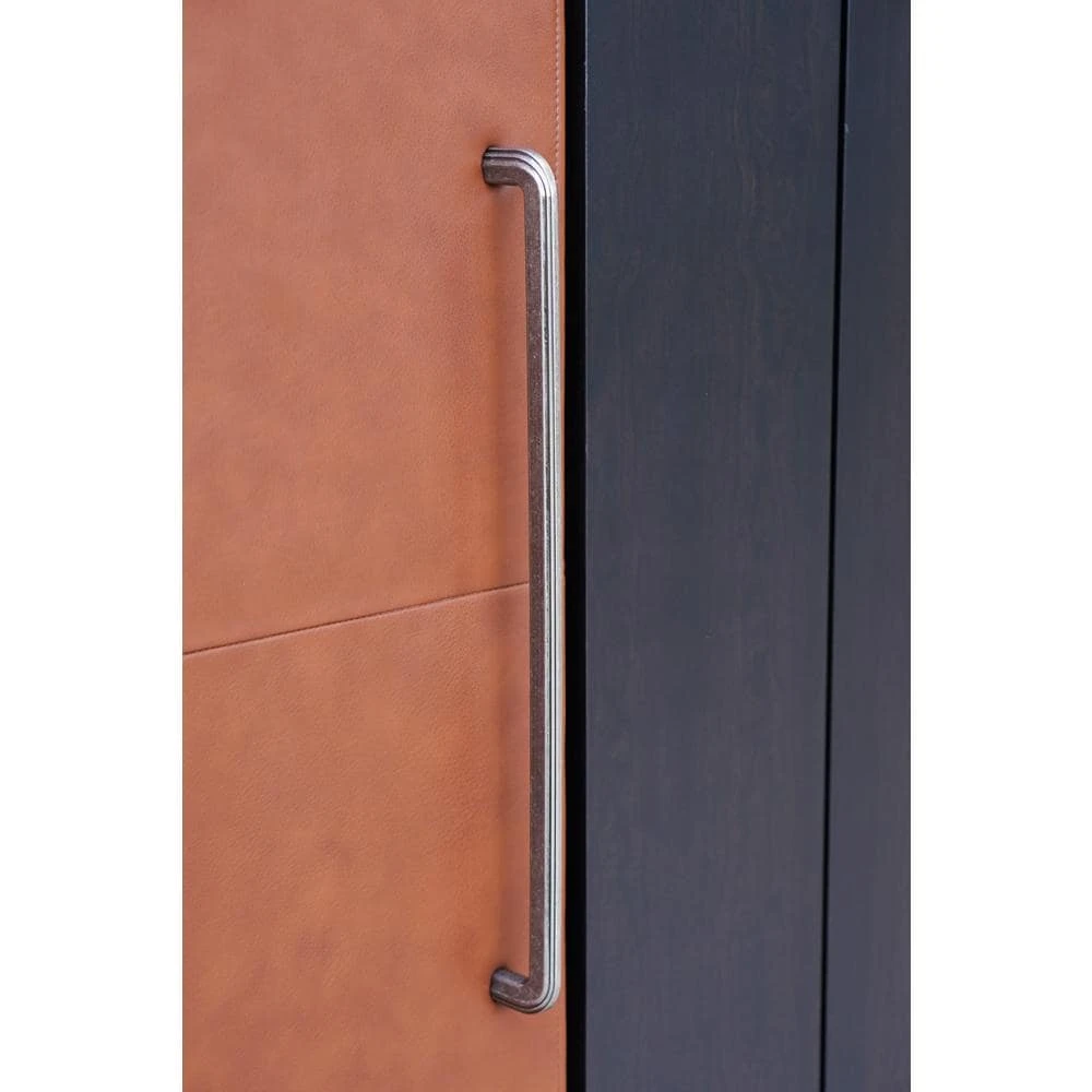 Cognac 24" Cuts By Leather Panel COGNAC24L