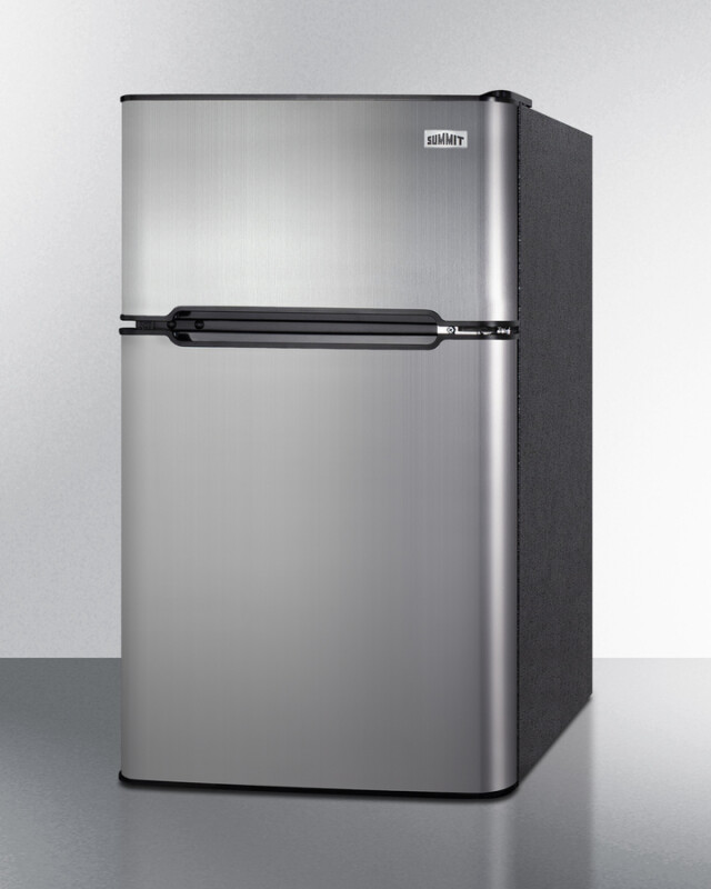 19" Wide 2-Door Refrigerator-Freezer CP34BSS