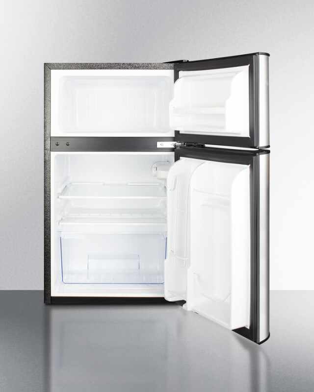 19" Wide 2-Door Refrigerator-Freezer CP34BSS