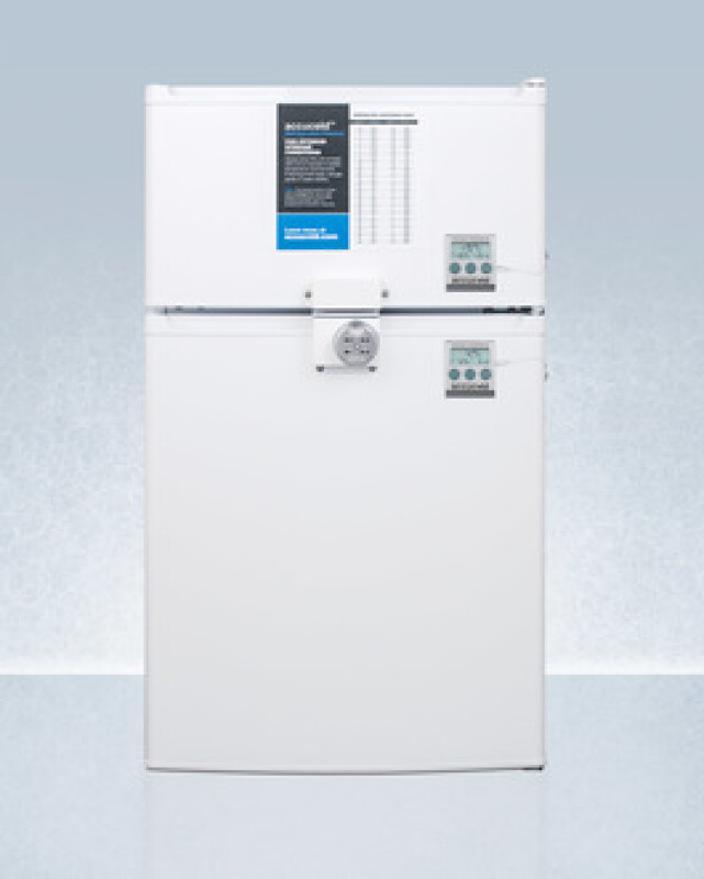 19" Wide Refrigerator-Freezer, ADA Compliant CP351WLLF2PLUS2ADA