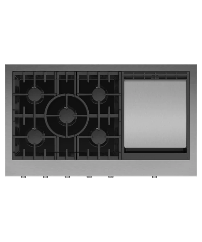 Gas Rangetop, 48", Griddle CPV3485GDN