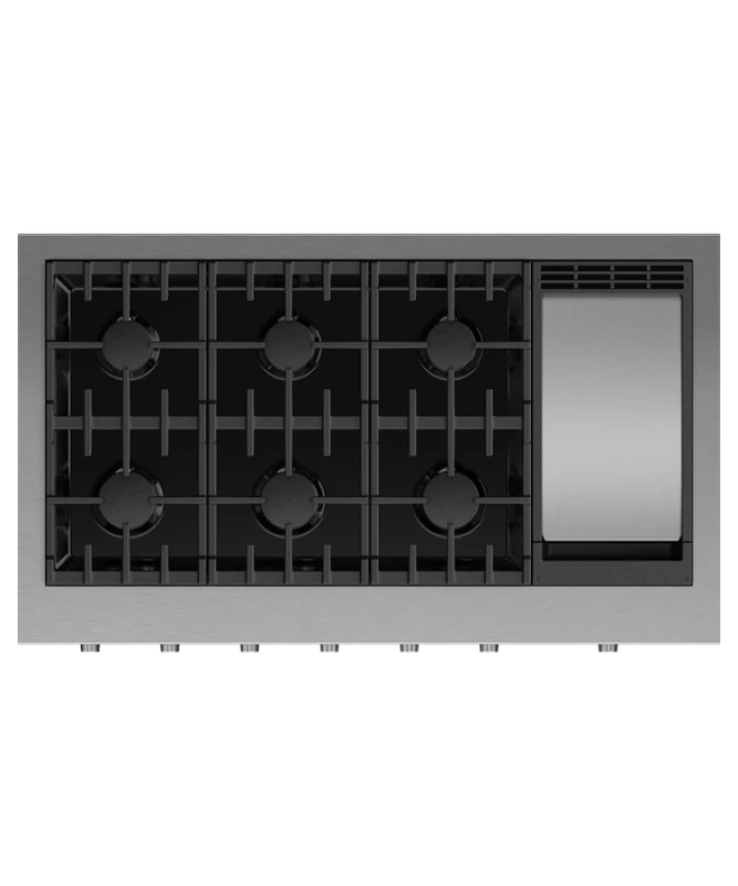 Gas Rangetop, 48", Griddle CPV3486GDL
