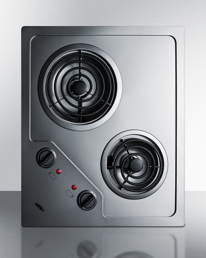 21" Wide 230V 2-Burner Coil Cooktop CR2B224S