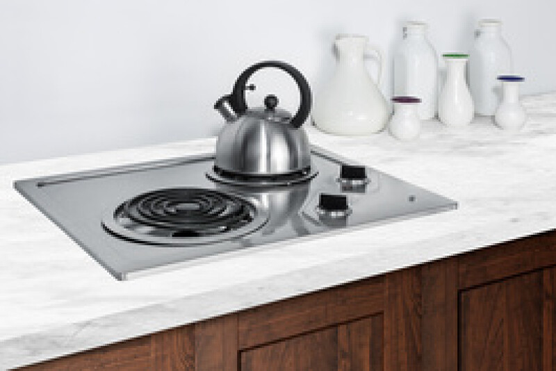 21" Wide 230V 2-Burner Coil Cooktop CR2B224S