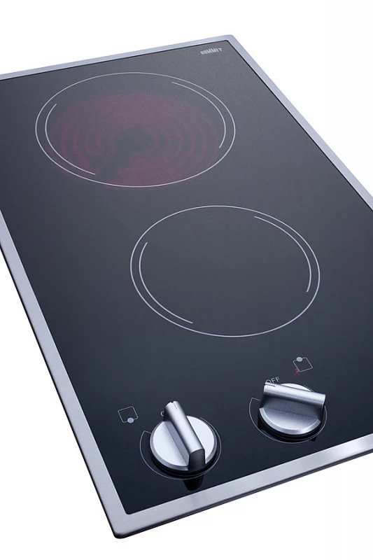 12" Wide 220/240V 2-Burner Radiant Cooktop CR2B22ST