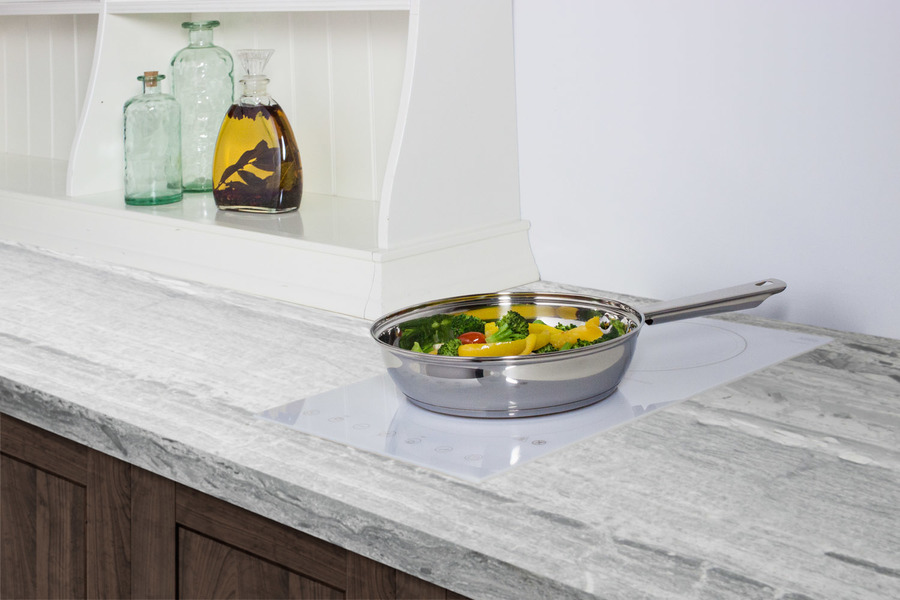 12" Wide 230V 2-Burner Radiant Cooktop CR2B23T4W