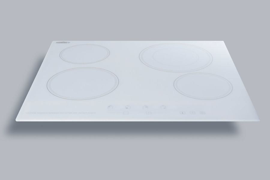 24" Wide 230V 4-Burner Radiant Cooktop CR4B23T6W