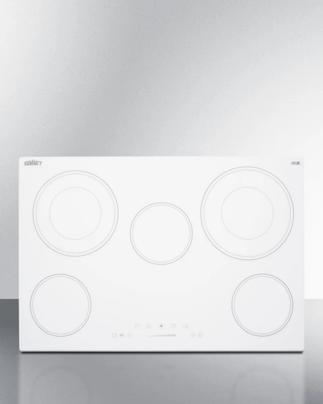 30" Wide 208-240V 5-Burner Radiant Cooktop CR5B30T8W