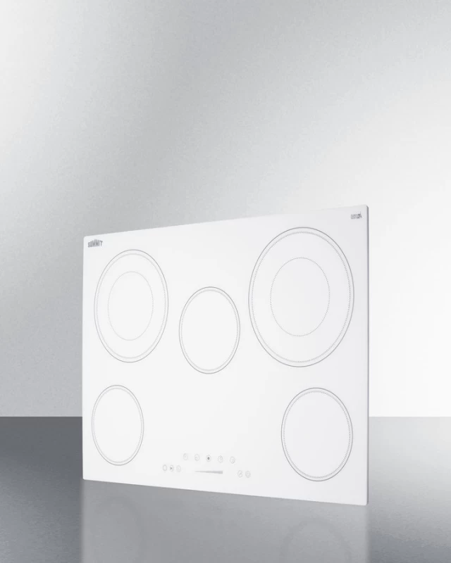 30" Wide 208-240V 5-Burner Radiant Cooktop CR5B30T8W
