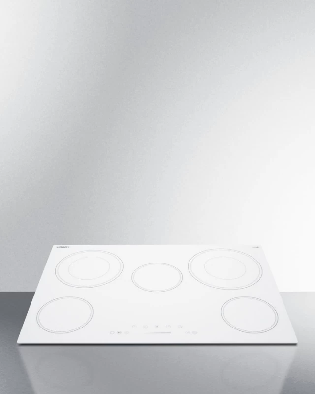 30" Wide 208-240V 5-Burner Radiant Cooktop CR5B30T8W
