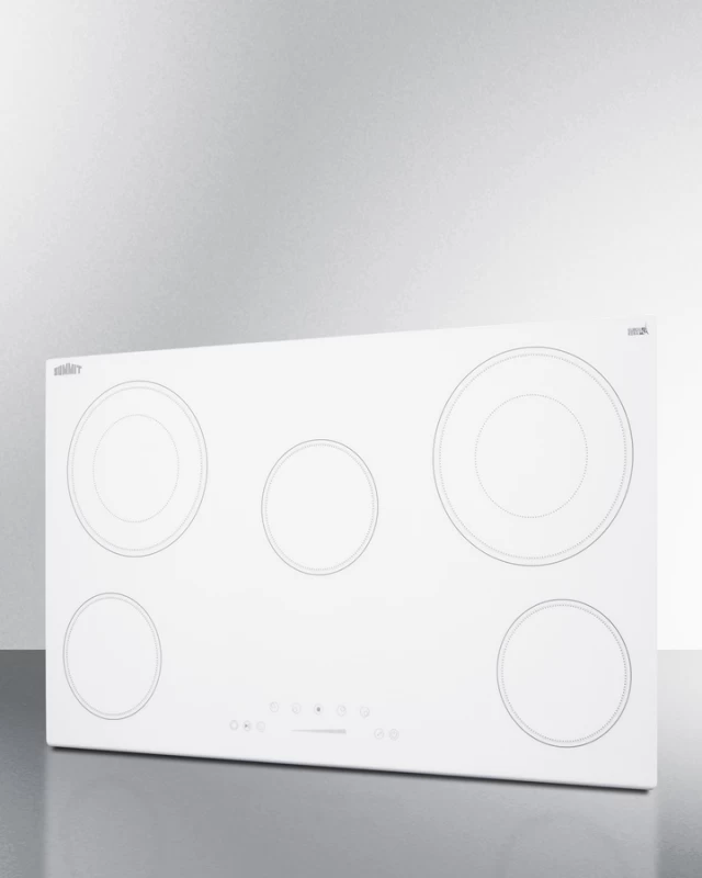 36" Wide 208-240V 5-Burner Radiant Cooktop CR5B36TXW