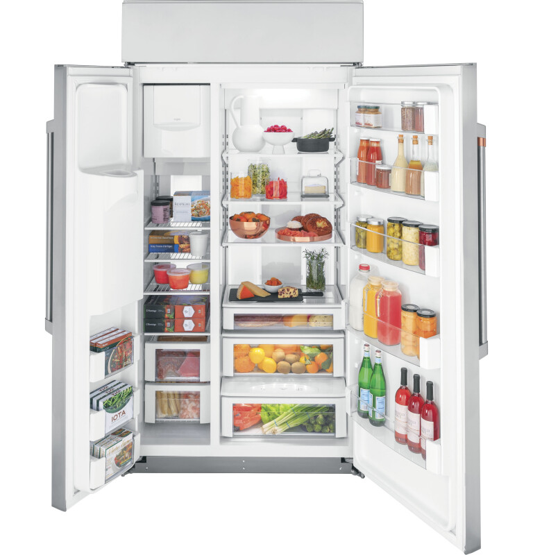 CAFÉ™ 42" Smart Built-In Side-by-Side Refrigerator with Dispenser CSB42YP2NS1