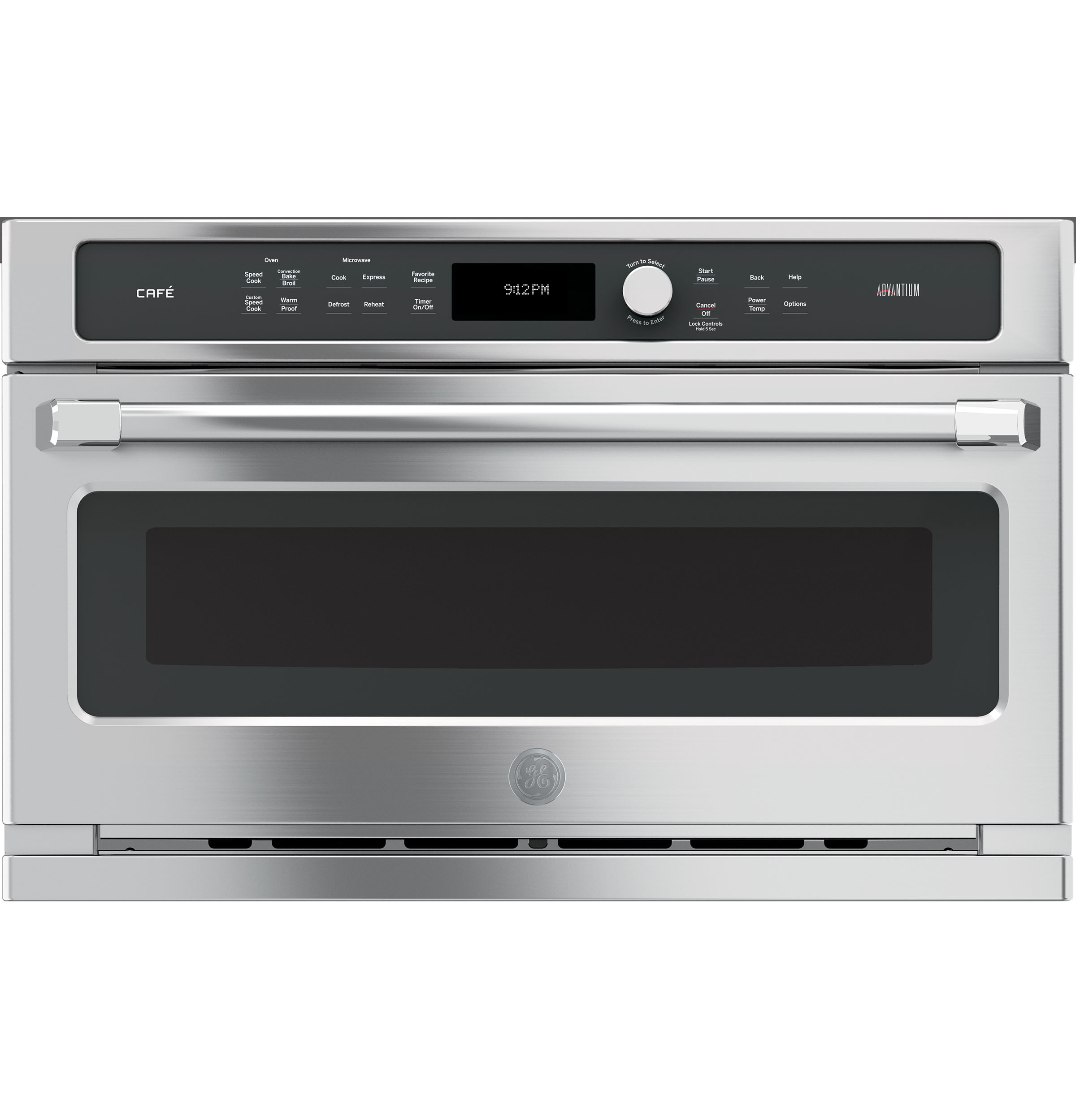 GE Series 30 in. Single Wall Oven with Advantium Technology CSB9120SJSS