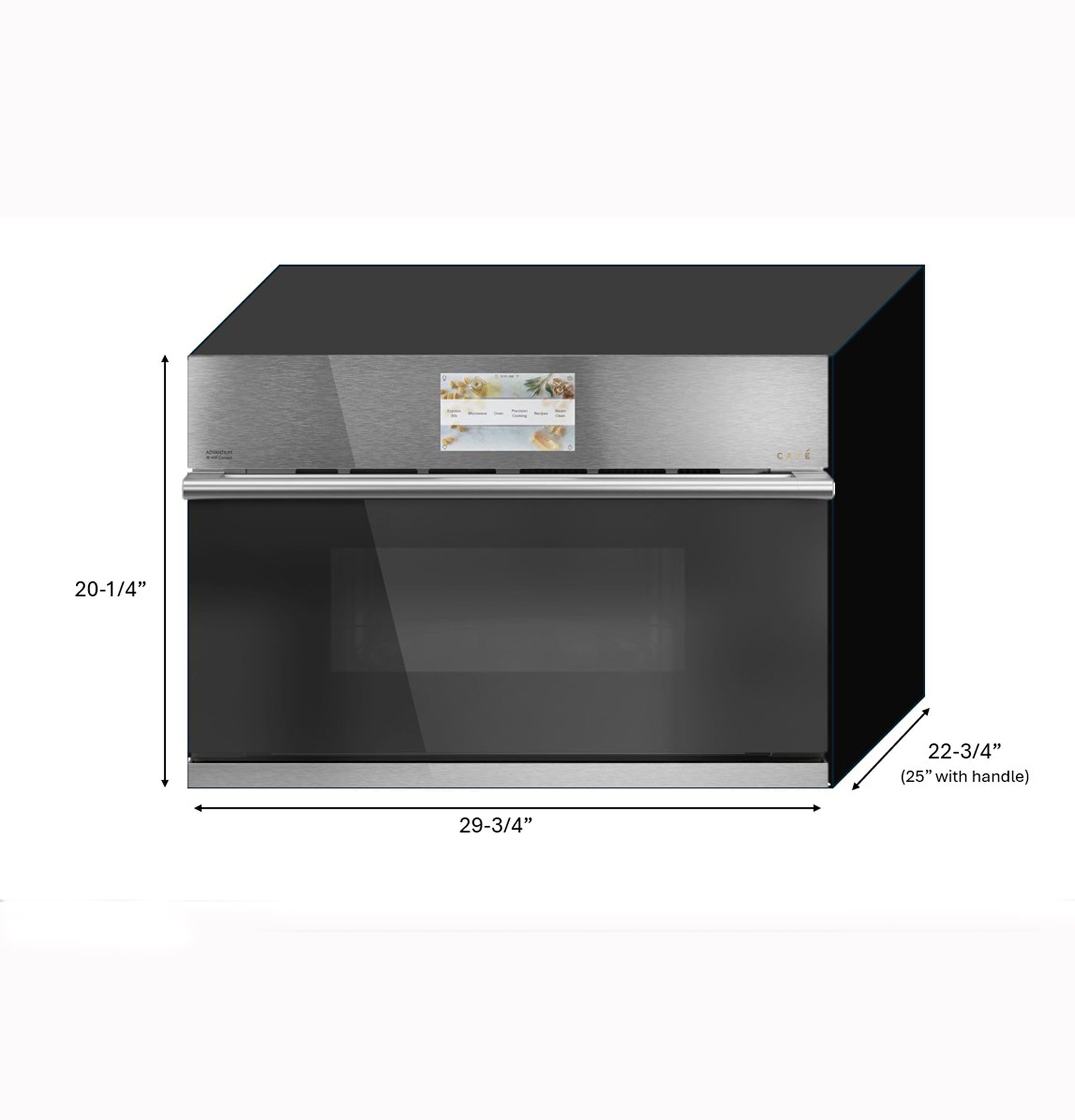 30" Custom Speed Cook Oven With 120v Advantium® Technology In Platinum Glass CSB913M2VS5