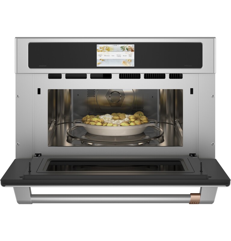 CAFÉ™ 30" Smart Five in One Oven with 120V Advantium® Technology CSB913P2NS1