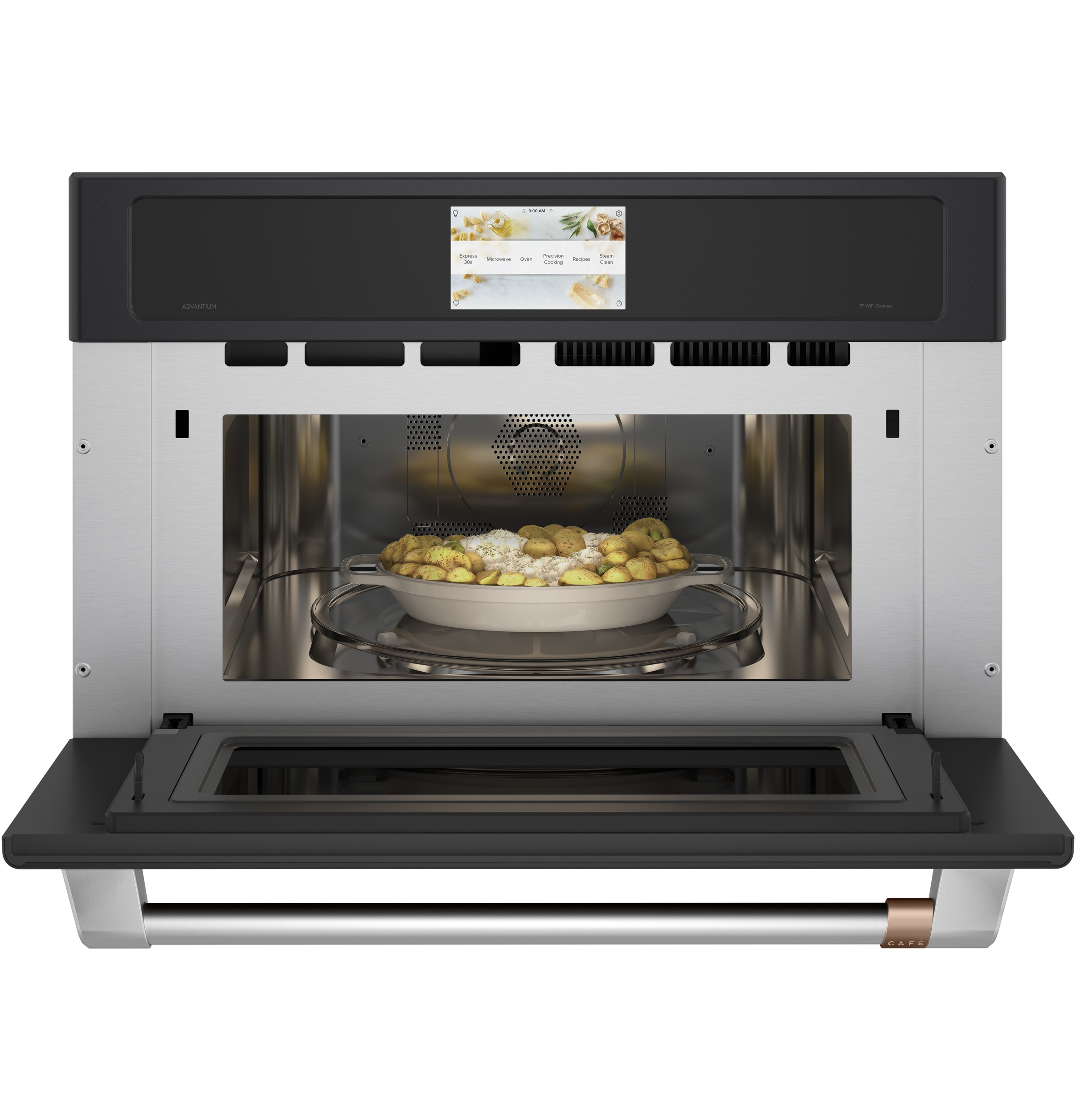 CAFÉ™ 30" Smart Five in One Oven with 120V Advantium® Technology CSB913P3ND1