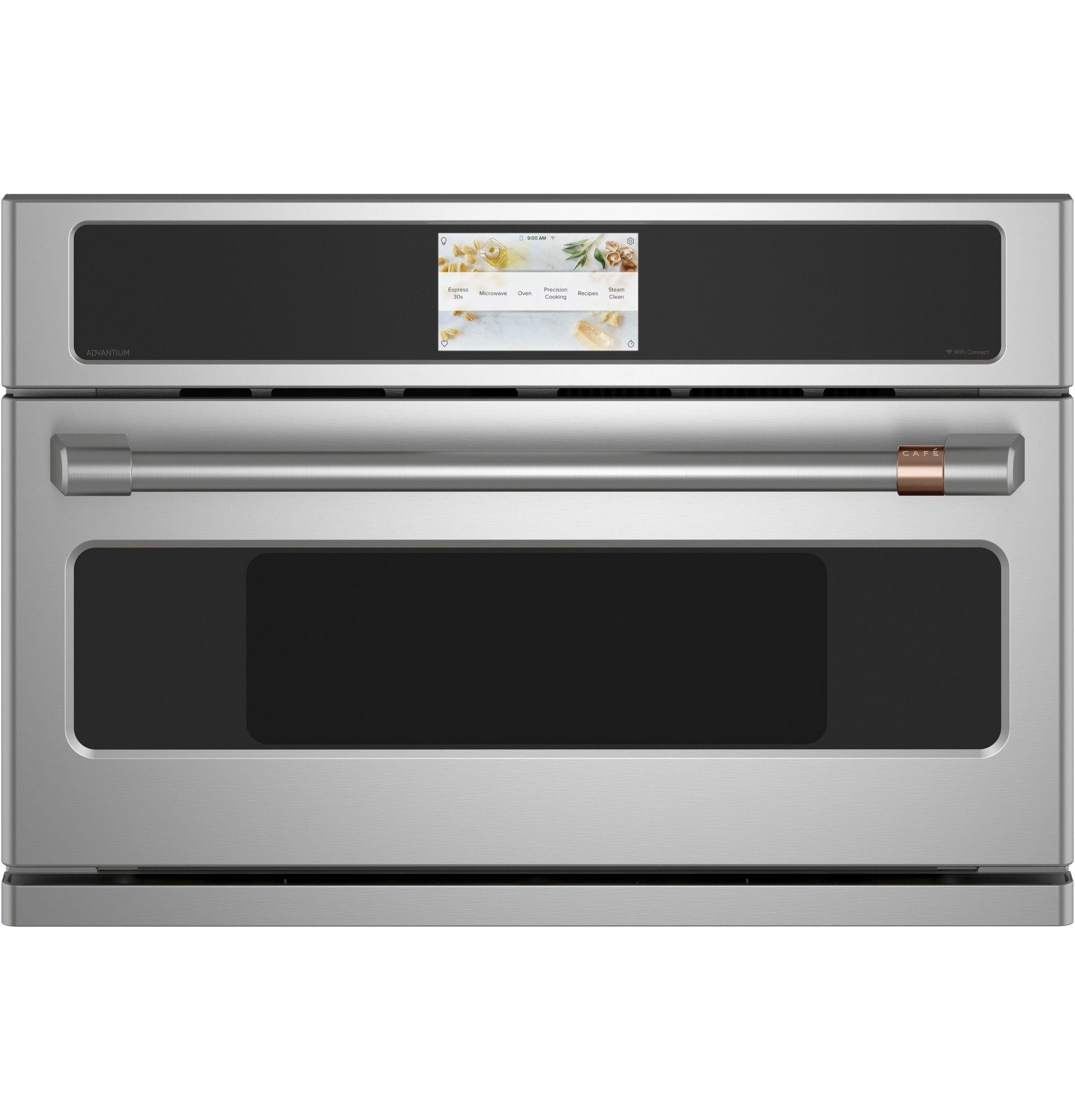 Cafe CAFÉ™ 30" Smart Five in One Wall Oven with 240V Advantium® Technology Stainless Steel CSB923P2NS1 Picture 1
