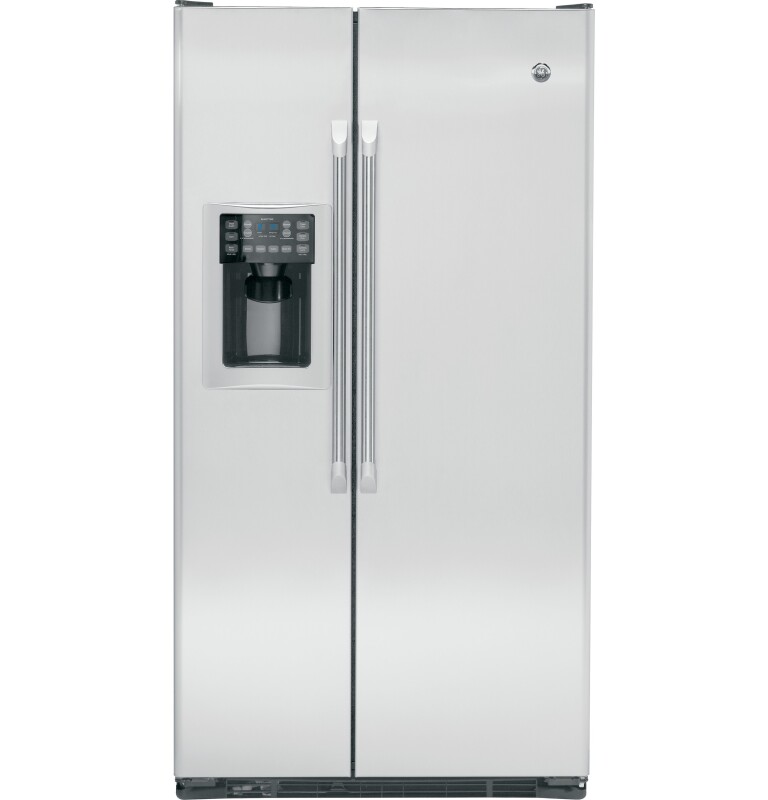 Cafe GE  Series 25.7 Cu. Ft. Side-By-Side Refrigerator Stainless Steel CSHS6UGZSS Picture 1