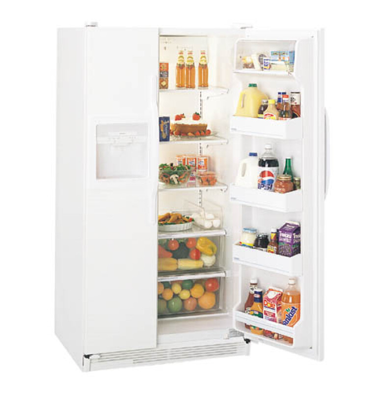25.6 Cu. Ft. Side-by-Side Refrigerator with Dispenser CSX26MRDWW