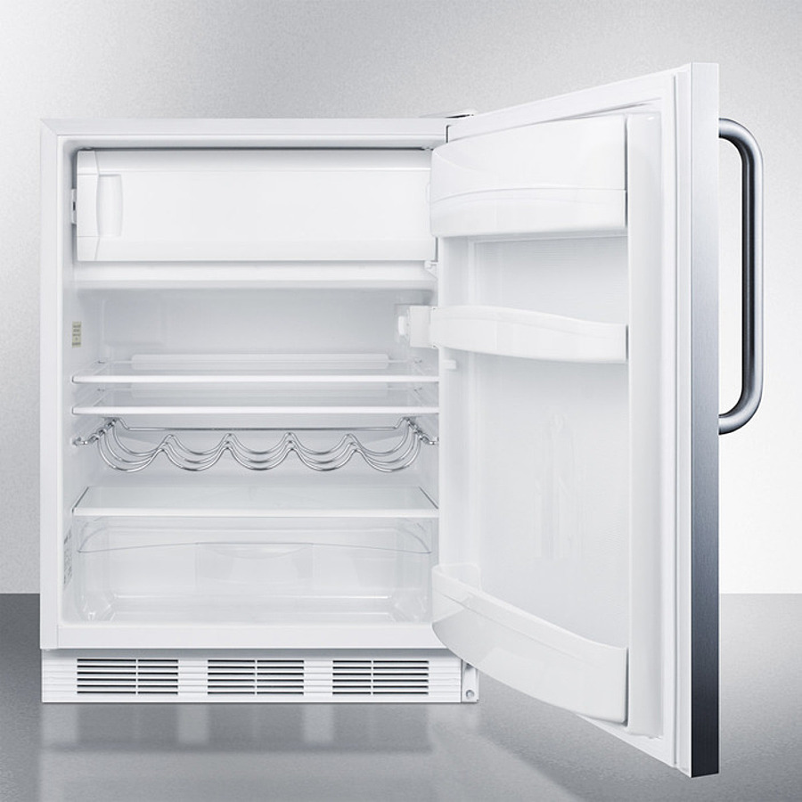 24" Wide Built-In Refrigerator-Freezer CT661WBISSTB