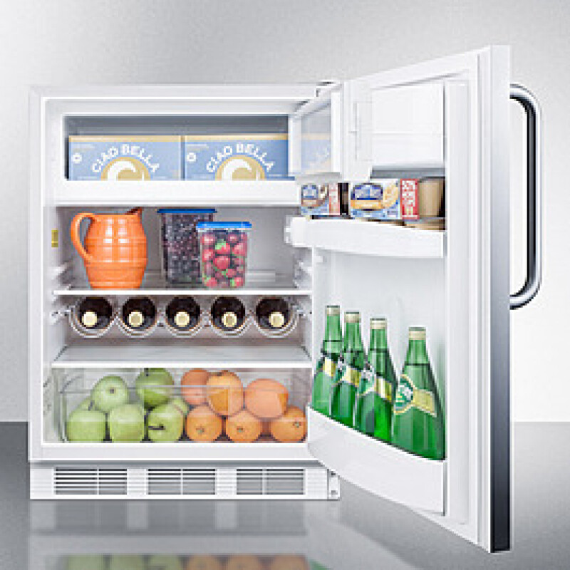 24" Wide Built-In Refrigerator-Freezer CT661WBISSTB