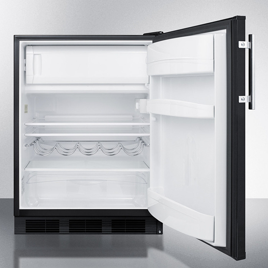 24" Wide Built-In Refrigerator-Freezer, ADA Compliant CT663BKBIADA