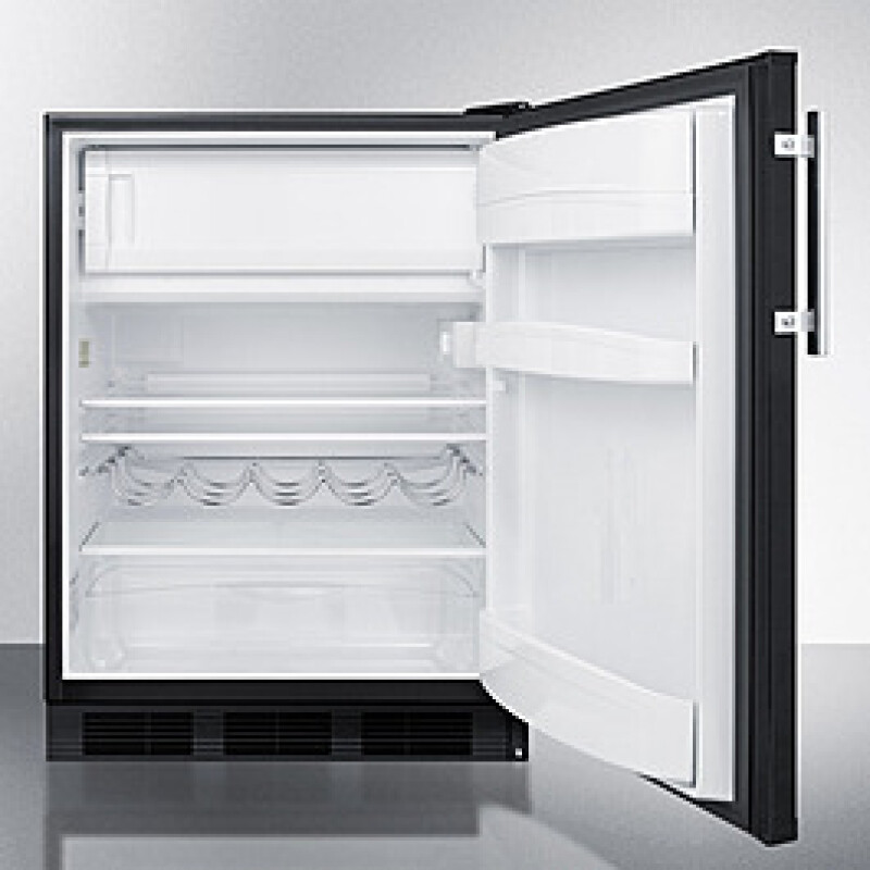 24" Wide Built-In Refrigerator-Freezer, ADA Compliant CT663BKBIADA