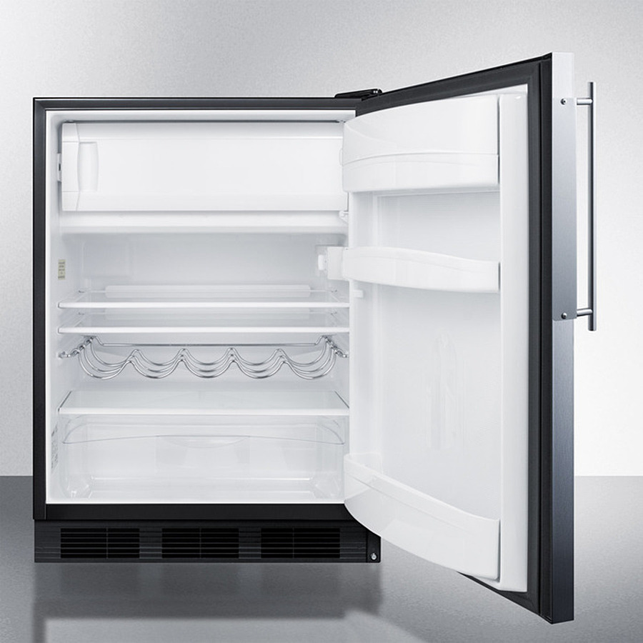 24" Wide Built-In Refrigerator-Freezer CT663BKBIFR