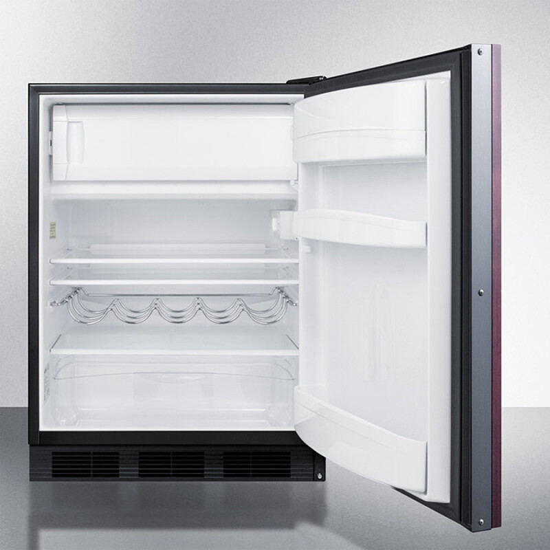 24" Wide Built-In Refrigerator-Freezer, ADA Compliant (Panel Not Included) CT663BKBIIFADA