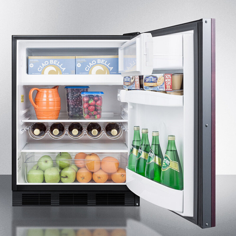 24" Wide Built-In Refrigerator-Freezer, ADA Compliant (Panel Not Included) CT663BKBIIFADA
