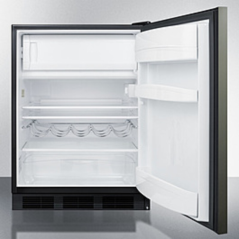 24" Wide Built-In Refrigerator-Freezer CT663BKBIKSHH