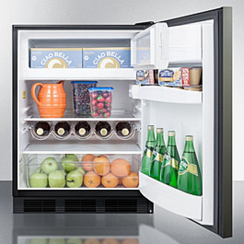 24" Wide Built-In Refrigerator-Freezer CT663BKBIKSHH
